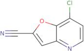 7-chloro-furo[3,2-b]pyridine-2-carbonitrile