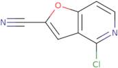 4-Chlorofuro[3,2-c]pyridine-2-carbonitrile