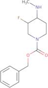 Benzyl 3-fluoro-4-(methylamino)piperidine-1-carboxylate