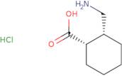 rac-(1R,2S)-2-(Aminomethyl)cyclohexane-1-carboxylic acid hydrochloride