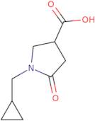 1-(Cyclopropylmethyl)-5-oxopyrrolidine-3-carboxylic acid