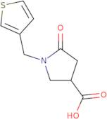 5-Oxo-1-(thien-3-ylmethyl)pyrrolidine-3-carboxylic acid