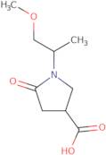 1-(2-Methoxy-1-methyl-ethyl)-5-oxo-pyrrolidine-3-carboxylic acid