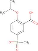 5-Methanesulfonyl-2-(propan-2-yloxy)benzoic acid