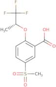 5-Methylsulfonyl-2-[((R)-2,2,2-trifluoro-1-methylethyl)oxy]benzoic acid