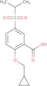 2-(cyclopropylmethoxy)-5-(propane-2-sulfonyl)benzoic acid