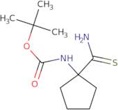 tert-Butyl N-(1-carbamothioylcyclopentyl)carbamate