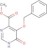 methyl 5-(benzyloxy)-6-oxo-1,6-dihydropyrimidine-4-carboxylate