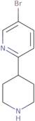 5-Bromo-2-(piperidin-4-yl)pyridine