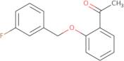2Prime-(3-Fluorobenzyloxy)acetophenone