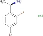 (1R)-1-(4-bromo-2-fluorophenyl)ethan-1-amine hydrochloride