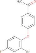 4'-(2-Bromo-4-fluorophenoxy)acetophenone