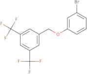 3-(3,5-Bis(trifluoromethyl)-benzyloxy)bromobenzene