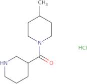 4-Methyl-1-(piperidine-3-carbonyl)piperidine hydrochloride