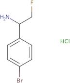 1-(4-Bromophenyl)-2-fluoroethan-1-amine hydrochloride