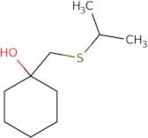 1-[(Propan-2-ylsulfanyl)methyl]cyclohexan-1-ol