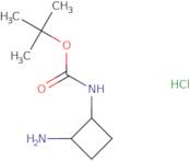 tert-Butyl rac-[(1S,2S)-2-aminocyclobutyl]carbamate hydrochloride