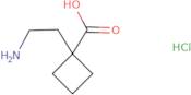 1-(2-aminoethyl)cyclobutane-1-carboxylic acid hcl