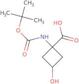 1-{[(tert-Butoxy)carbonyl]amino}-3-hydroxycyclobutane-1-carboxylic acid