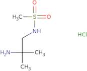 N-(2-Amino-2-methylpropyl)methanesulfonamide hydrochloride