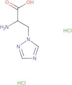 2-Amino-3-(1,2,4-triazol-1-yl)propanoic acid dihydrochloride