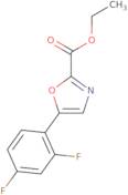 Ethyl 5-(2,4-difluorophenyl)oxazole-2-carboxylate