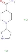 1-(Pyrrolidin-3-yl)piperidine-4-carboxamide dihydrochloride