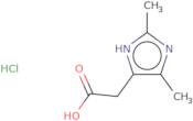 2-(2,4-Dimethyl-1H-imidazol-5-yl)acetic acid hydrochloride