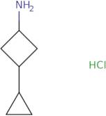 3-Cyclopropylcyclobutan-1-amine hydrochloride, somers