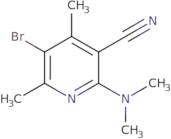 5-Bromo-2-(dimethylamino)-4,6-dimethylpyridine-3-carbonitrile