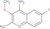 6-Fluoro-3-methoxy-2-methylquinolin-4-amine