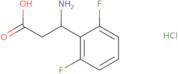 3-Amino-3-(2,6-difluorophenyl)propanoic acid hydrochloride