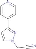 2-(3-(Pyridin-4-yl)-1H-pyrazol-1-yl)acetonitrile