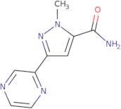 1-Methyl-3-(pyrazin-2-yl)-1H-pyrazole-5-carboxamide