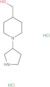 (1-(Pyrrolidin-3-yl)piperidin-4-yl)methanol dihydrochloride