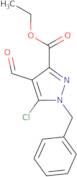 Ethyl 1-benzyl-5-chloro-4-formyl-pyrazole-3-carboxylate