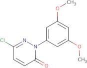 6-Chloro-2-(3,5-dimethoxyphenyl)pyridazin-3(2H)-one