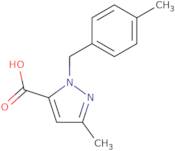 1-(4-Methylbenzyl)-3-methyl-1H-pyrazole-5-carboxylic acid
