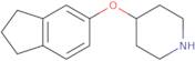 4-(2,3-Dihydro-1H-inden-5-yloxy)piperidine