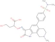 2-[[5-[4-(Dimethylsulfamoyl)phenyl]-8-methyl-2-oxo-1,6,7,9-tetrahydropyrrolo[3,2-H]isoquinolin-3-y…