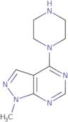 1-{1-Methyl-1H-pyrazolo[3,4-d]pyrimidin-4-yl}piperazine
