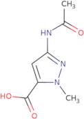 3-Acetamido-1-methyl-1H-pyrazole-5-carboxylic acid
