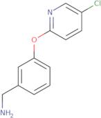 {3-[(5-Chloropyridin-2-yl)oxy]phenyl}methanamine