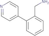 [2-(Pyridin-4-yl)phenyl]methanamine