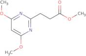 Methyl 3-(4,6-dimethoxypyrimidin-2-yl)propanoate