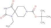 tert-Butyl 1-ethyl-2,4-dioxo-1,3,8-triazaspiro[4.5]decane-8-carboxylate