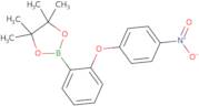 4,4,5,5-Tetramethyl-2-(2-(4-nitrophenoxy)phenyl)-1,3,2-dioxaborolane