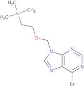 6-Bromo-9-((2-(trimethylsilyl)ethoxy)methyl)-9H-purine