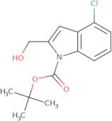 tert-butyl 4-chloro-2-(hydroxymethyl)-1H-indole-1-carboxylate