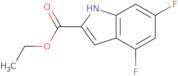 ethyl 4,6-difluoro-1H-indole-2-carboxylate